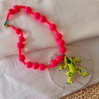 Collar Cua Cua en Fucsia